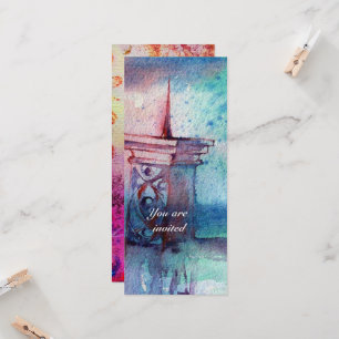 Convites GNOMON E LADY DO LAGO Cor Azul