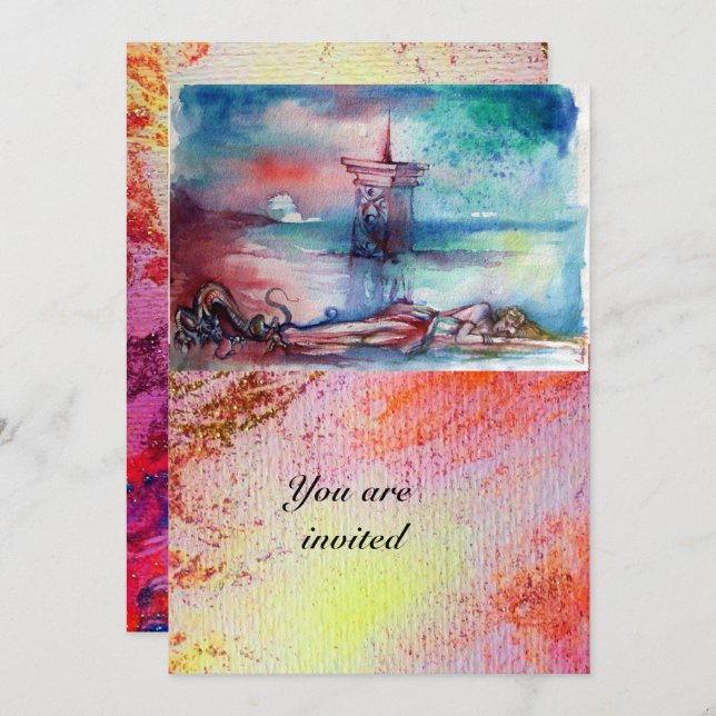 CONVITES GNOMON E SENHORA DO LAGO (Frente/Verso)