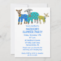 Goats in Pajamas Kids SlumbParty
