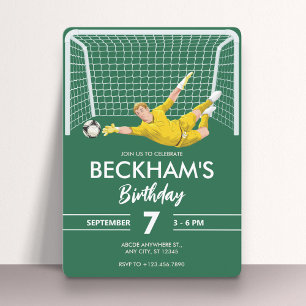 Convites Goleiro de futebol 