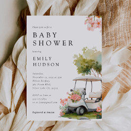 Convites Golf Let's Par-tee Baby Shower