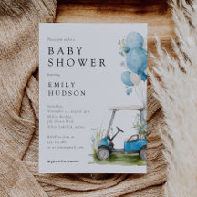 Golf Let's Par-tee Boy Baby Shower