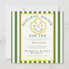 Convites Golf Themed Invite - "Par-Tee"