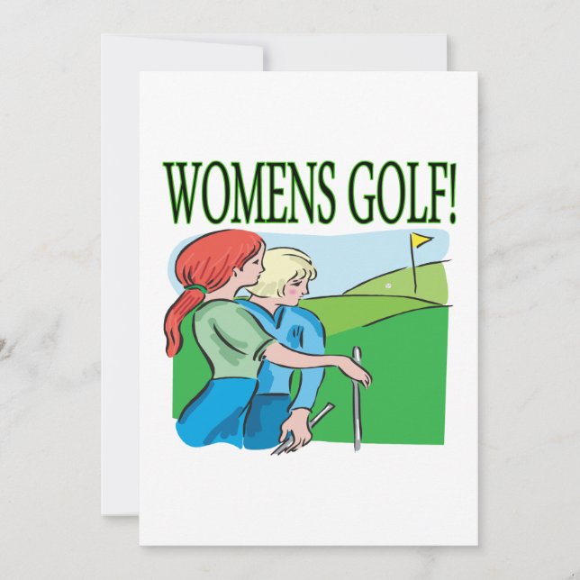 Convites Golfe das Mulheres (Frente)