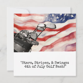 Convites Golfe Dia da Independência 4 de julho