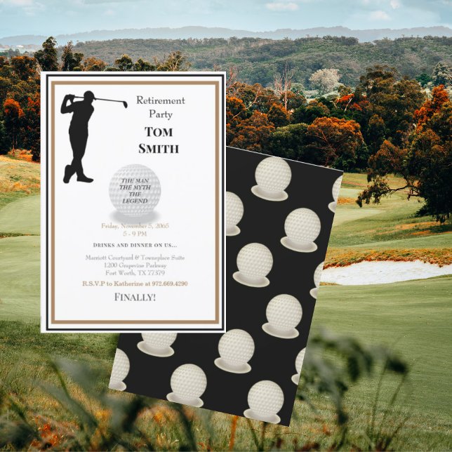 Convites Golfe no meu Futuro Partido da Reforma II (Criador carregado)