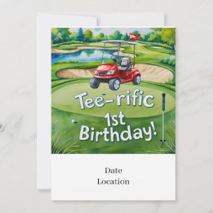 Convites Golfe primeiro aniversario está virando um