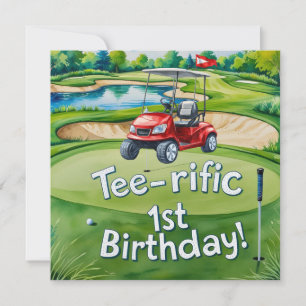 Convites Golfe primeiro aniversario está virando um