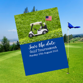 Convites Golfe Salve a Data com Bandeira da América