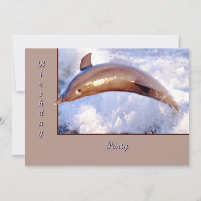 Convites Golfinho (Frente)