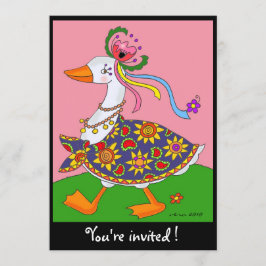 Convites Goose Sai Da Arte Popular Ucraniana