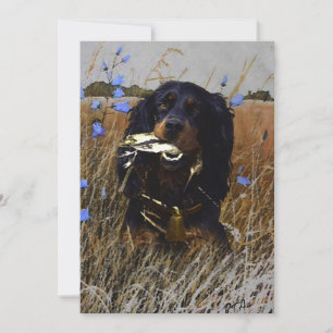 Convites Gordon Setter