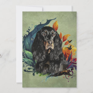 Convites Gordon Setter