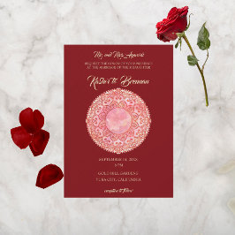 Convites Gorgeous Mehndi Wedding