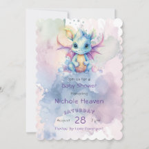 Gota-Chá de fraldas do Pastel de Aquarela