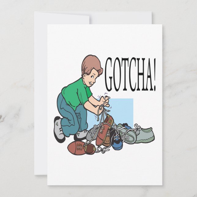 Convites Gotcha (Frente)