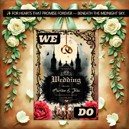 Convites Gothic Moon –Eternal Love Beneath the Midnight Sky