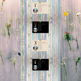 Convites Gótica Tarot Alinha Mesa de Casamento Sem Assento