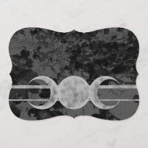 Gótica Tripla Lua Floral Manipulando Ste