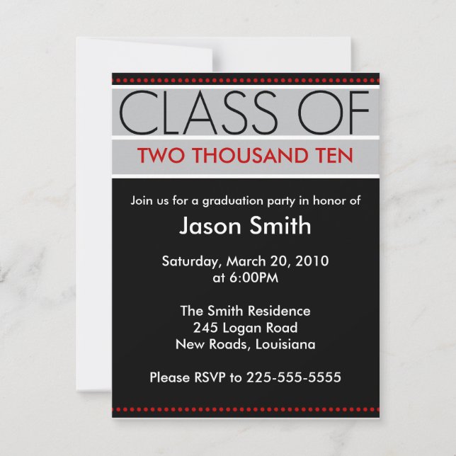 Convites Graduação (Frente)