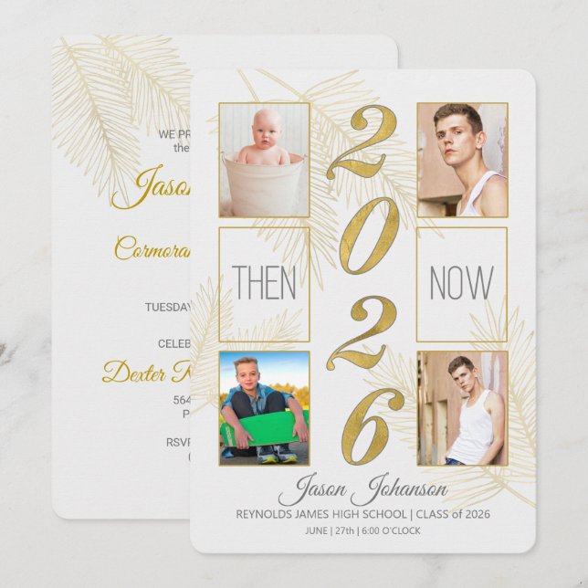 Convites Graduação 2022 - 4-Foto (Frente/Verso)