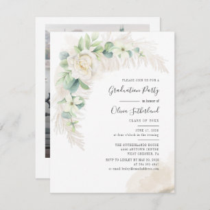 Convites Graduação 2025 Partido de Formando de Foto Eucalyp