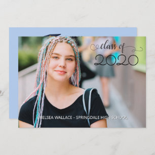 Convites Graduação Azul Céu Parada do Carro