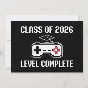 Convites Graduação Completa de Jogos da Turma de 2026