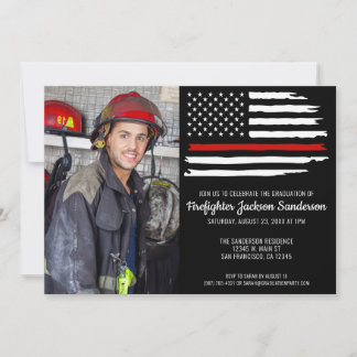 Convites Graduação da Academia de Fotos de Bombeiros de Bom
