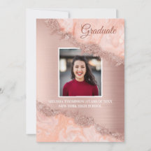 Graduação da Glitter do Grelha de Agato Rosa Doura