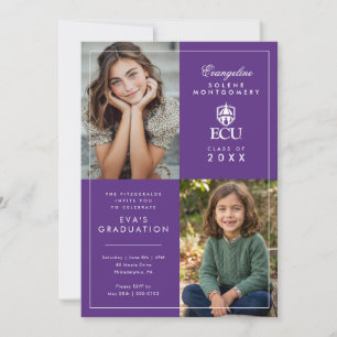 Convites Graduação da Universidade East Carolina