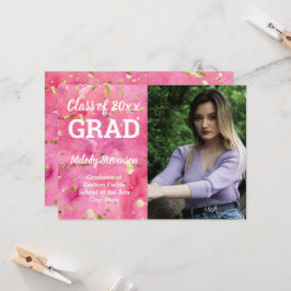 Convites Graduação de Arte por Aquarela Rosa Foto