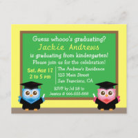 Graduação de Coruja Bonita e Colorida, para Crianç