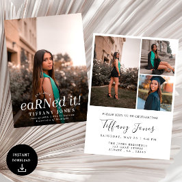 Convites Graduação de Enfermagem Moderna BSC RN 4