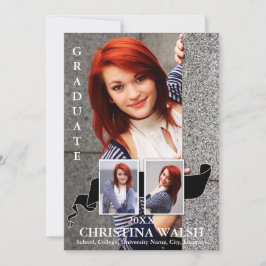 Convites Graduação de Fita Preta do Keepsasaac 3