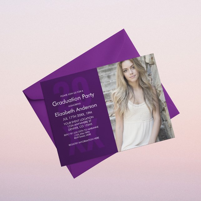 Convites Graduação de Foto Clássica (Criador carregado)