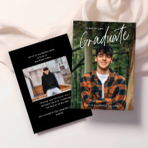 Graduação de Foto de Script Manuscrito