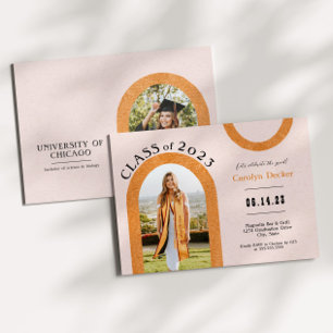 Convites Graduação de Foto em Arco Moderno