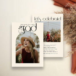 Convites Graduação de Foto Moderna Tipografia 2