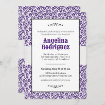 Graduação de Foto por Damasco Floral Purple sapo