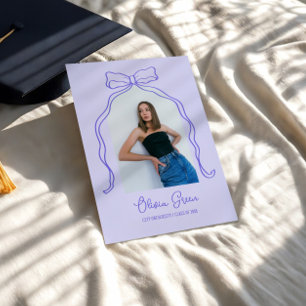 Convites Graduação de Fotografias com Arco de Arco Desenhad