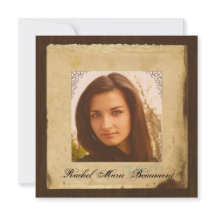 Graduação de Fotos em Papel-Pergaminho Vintage