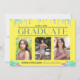 Convites Graduação de fotos holográficas em Drives