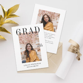 Convites Graduação de Fotos Moderna