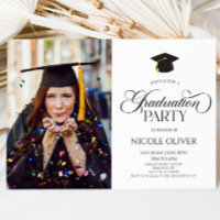 Graduação de Fotos Personalizada Mínima Elegante