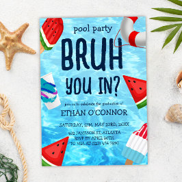 Convites Graduação de Mais velho de Segundo grau de Parte d