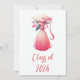 Convites Graduação de Pastel Simples Moderna