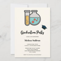 Graduação de Tubo de Ensaio e Balão de Química