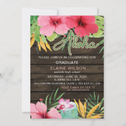 Convites Graduação de UAU Tropical