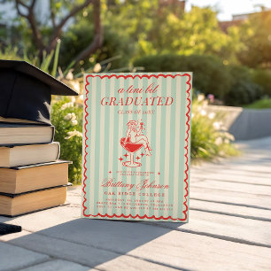 Convites Graduação de vaqueira ocidental em Tini Bit